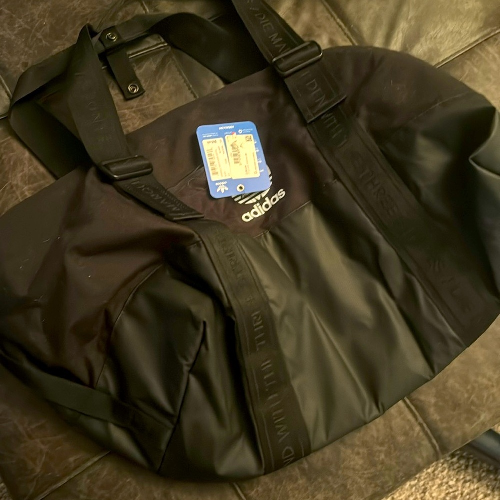 Black duffle bag- adidas originals